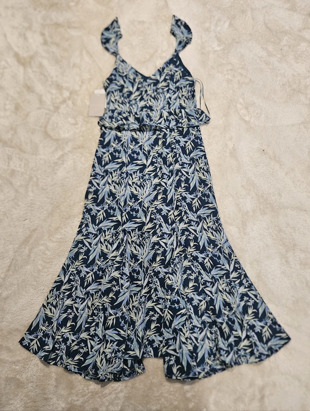 NWT Chelsea 28 Mid Summer Floral Dress Size XS Vacation Preppy Cottagecore - Picture 10 of 11